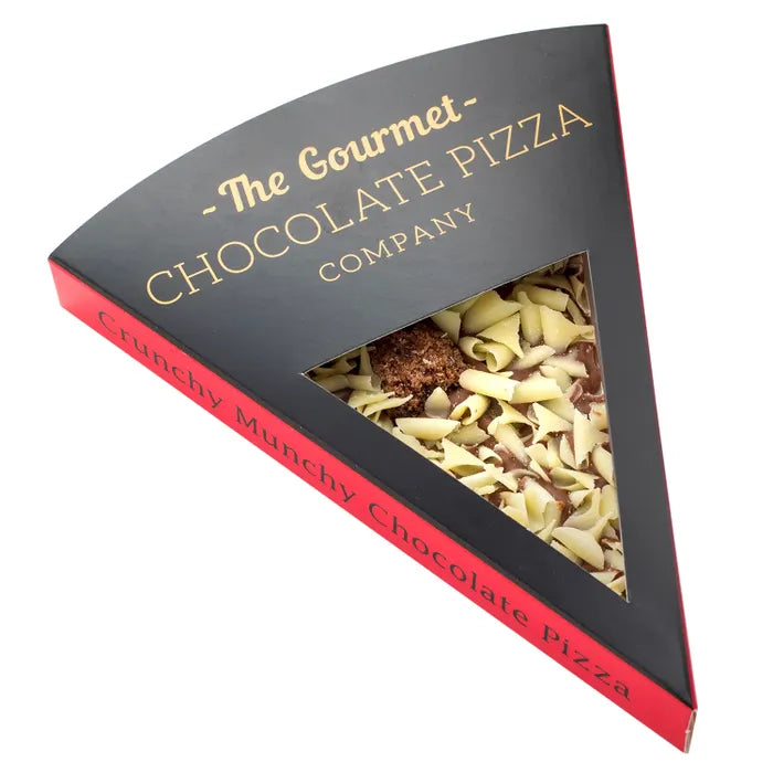 The Gourmet Chocolate Pizza Company - Crunchy Munchy Chocolate Pizza Slice