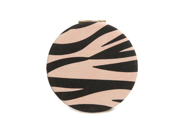 Alice Wheeler  Round Compact Mirror Animal Prints