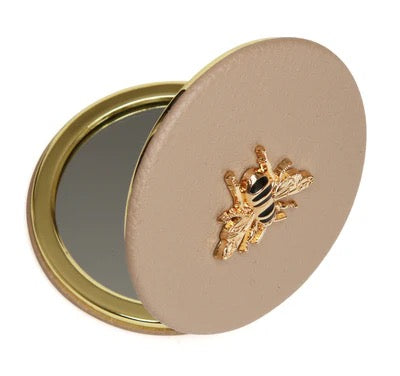 Alice Wheeler  Round Compact Mirror