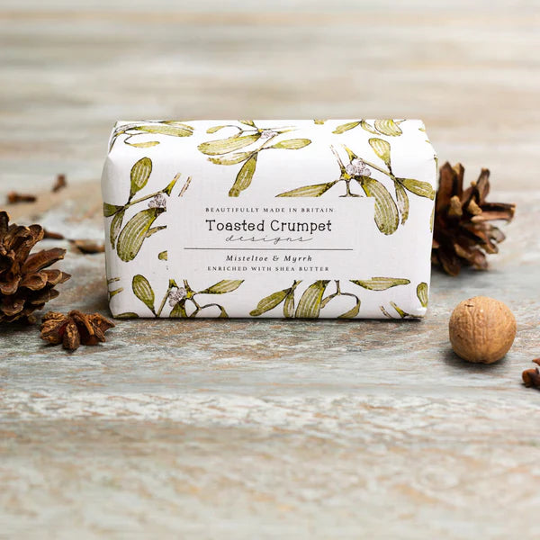 Toasted Crumpet Mistletoe & Myrrh Soap